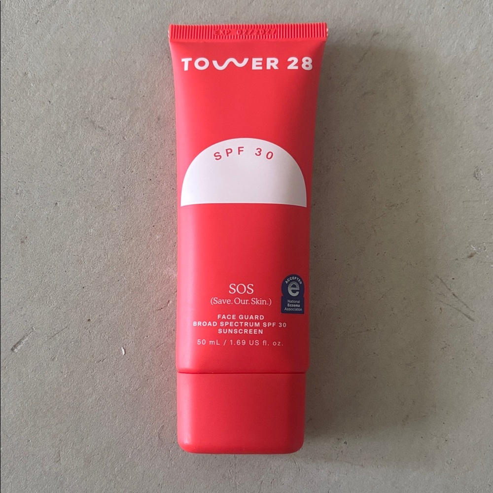 Sale New Sealed Tower28 SPF30 SOS Face Guard Broad Spectrum Sunscreen, full size